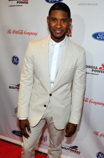 Usher Hits The Red Carpet