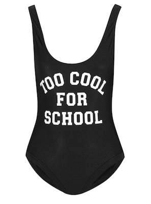 Too Cool For School One Piece Swimsuit