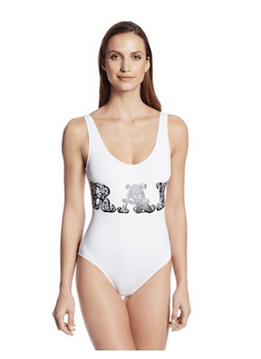 Rad Print One Piece Swimsuit