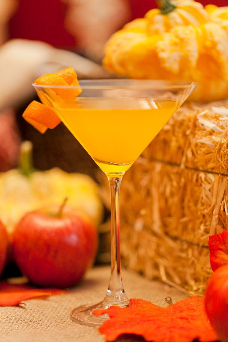 Orange Spiced Pumpkin Martini