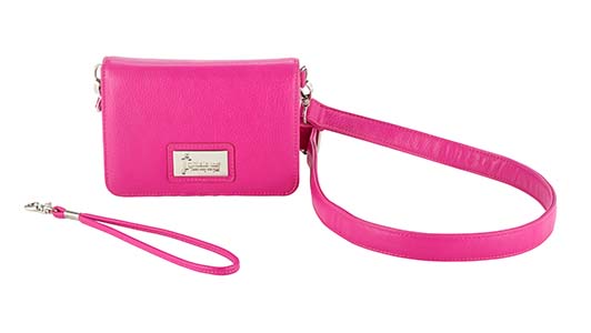 Initials, Inc. Signature Mini Bag in Berry