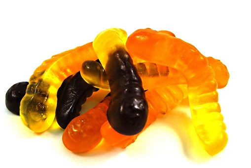 Halloween Gummy Worms