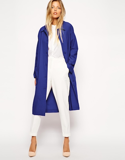 Blue Duster Coat