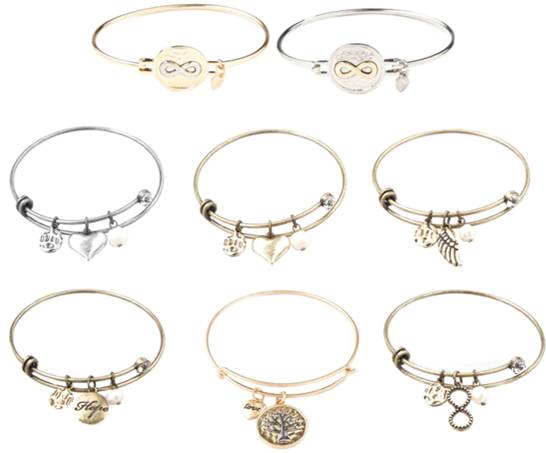 Mint and Lolly No Cancer Cuff Bracelet