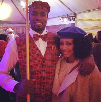 Keri Hilson and Serge Ibaka