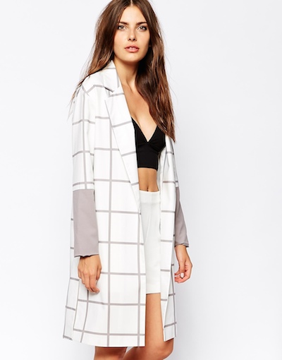 Grid Print Duster