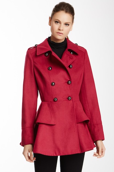 Peplum Coat