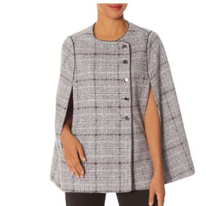 Plaid Cape