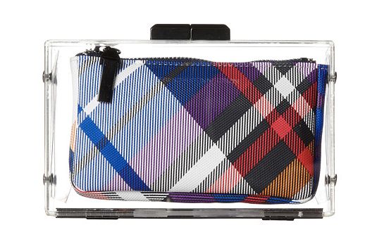 Plaid Clutch