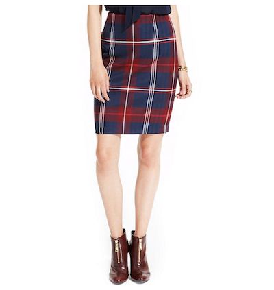 Plaid Skirt