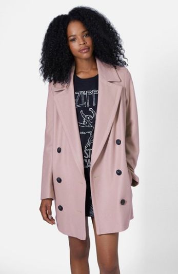 Double Breasted Peacoat