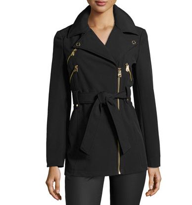 Asymmetric-Zip Coat