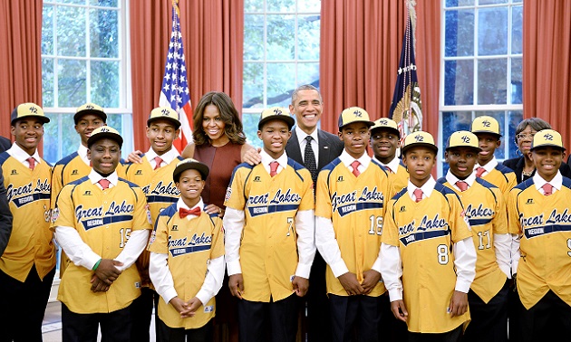 Jackie Robinson West All Stars Visit The White House