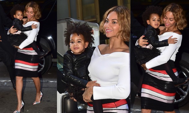 beyonce-new-york-blue-ivy-pencil-skirt