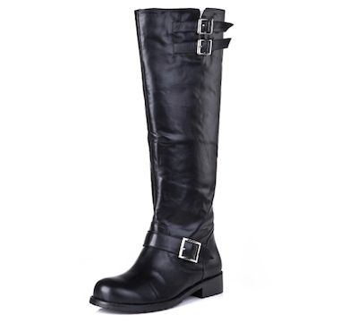 Round Toe Knee Boots