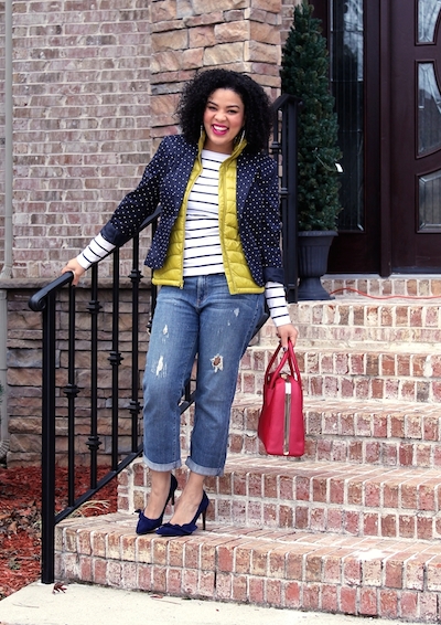 Don’t be afraid to mix prints.