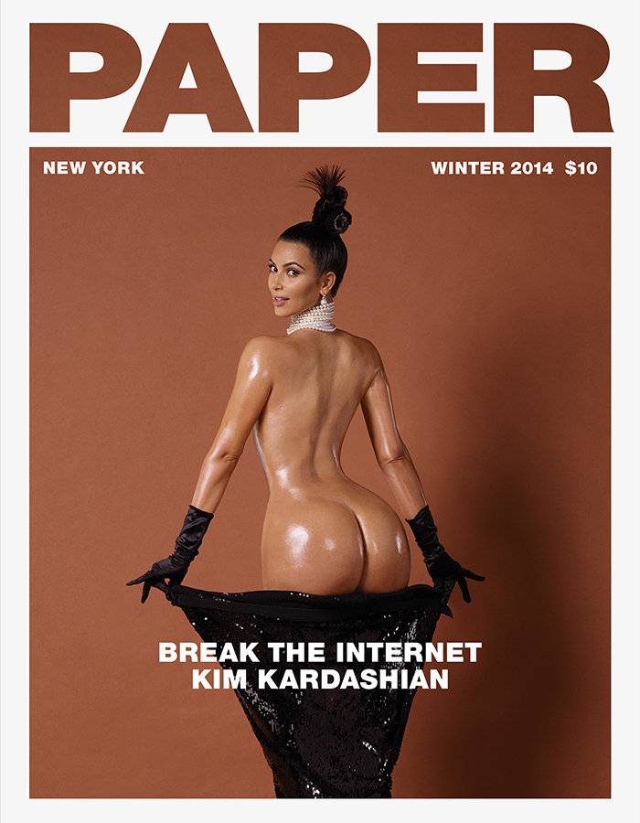 Kim Kardashian’s #BreakTheInternet Magazine Cover