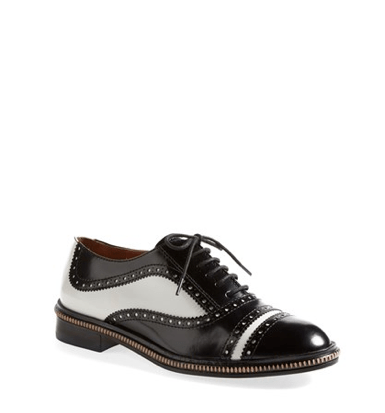 Black and White Oxfords