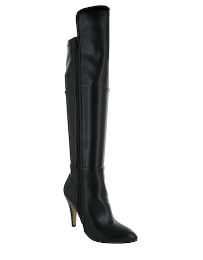 Leather Knee High Boots