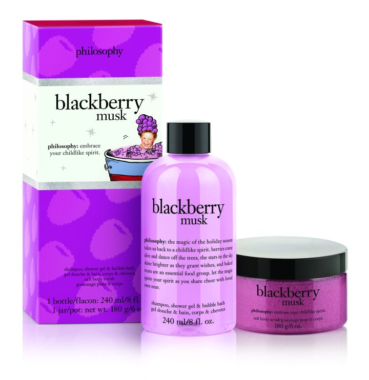 Philosophy Blackberry Mask Duo with box
