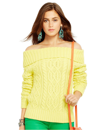 Off The Shoulder Sweater