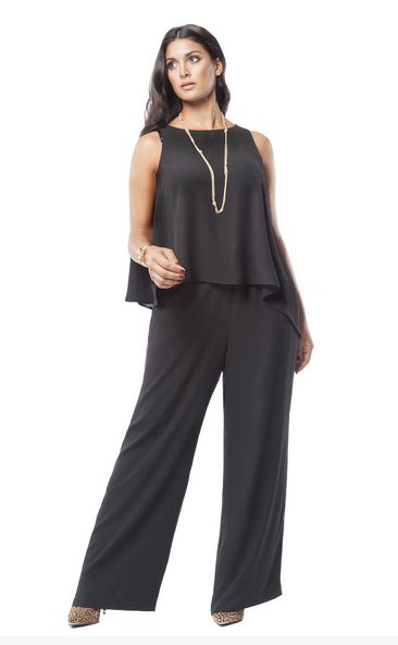 MYNT 1792 Asymmetrical Overlay Jumpsuit