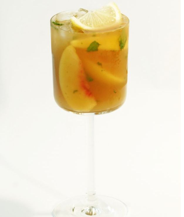 Peach Cobbler Cocktail