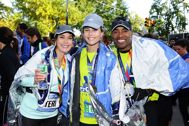 Teri Hatcher, Tiki Barber & Traci Lynn Johnson