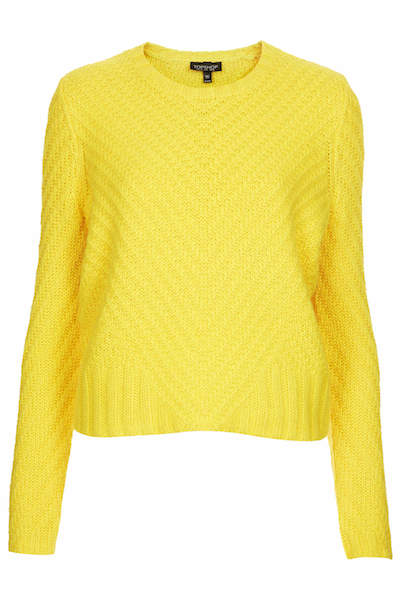 Bright Yellow Sweater