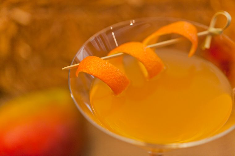 Orange Spiced Pumpkin Martini