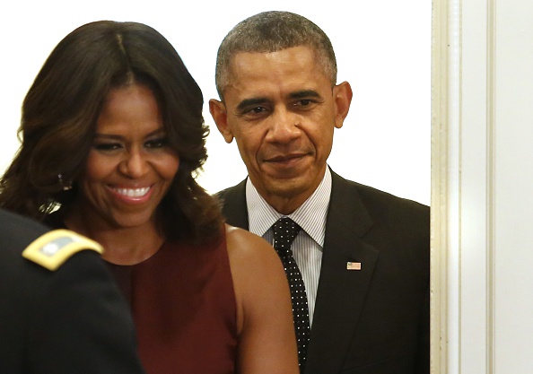Michelle and Barack Obama