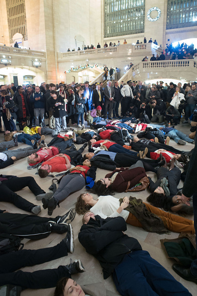 Grand Central Station Die-In
