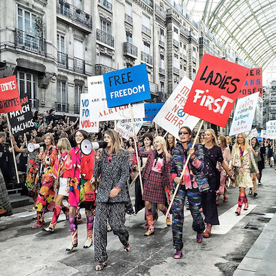 Chanel Protest