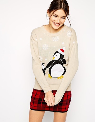 Penguin Holiday Sweater