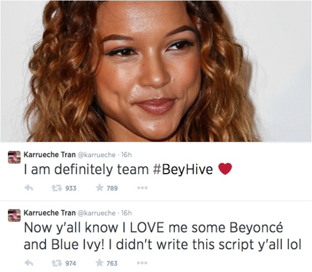 Karrueche Shades Blue Ivy