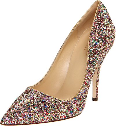 Colorful Glitter Pumps