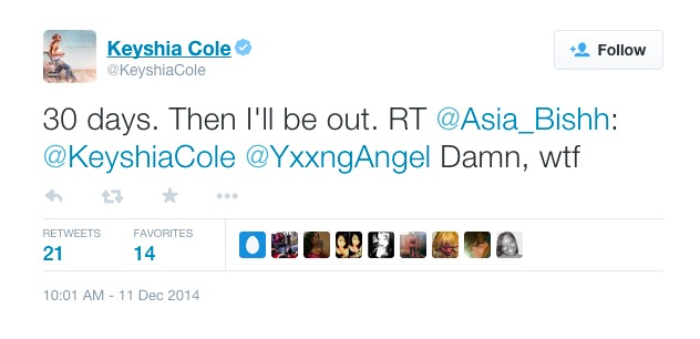 Keyshia Cole Goes To Jail Twitter Screenshot-2