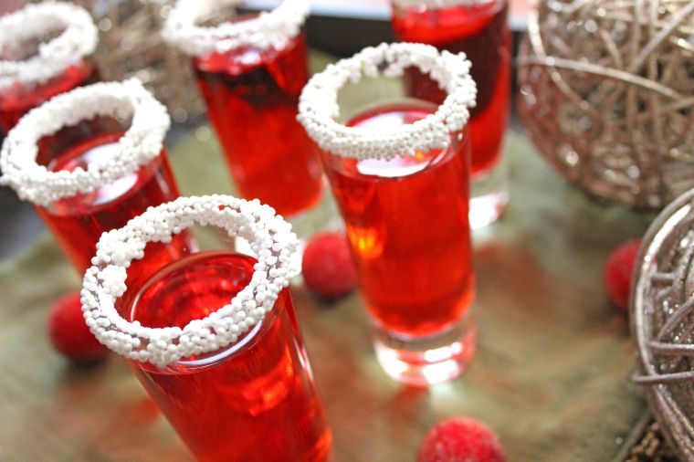 Sparkling Ice Raspberry Shooters