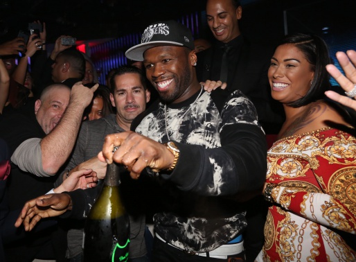 50 Cent Makes A Special Appearance At VIP Room NYC