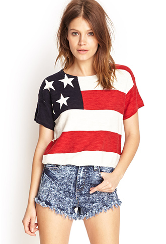 American Flag Sweater