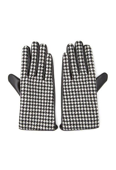 Houndstooth Gloves