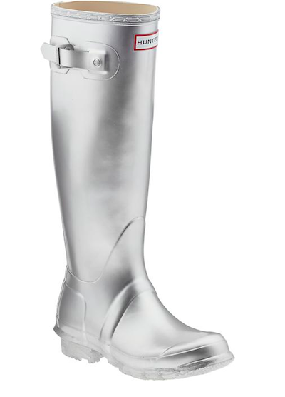 Metallic Rain Boots
