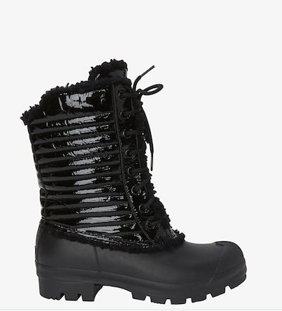 Lace-Up Snow Boots