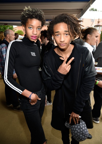 Willow and Jaden Smith