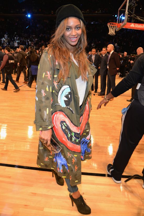 attends The 64th NBA All-Star Game 2015 on February 15, 2015 in New York City.