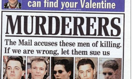 1997: Stephen Lawrence’s Alleged Murderers Exposed
