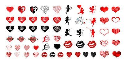Valentine’s Day Nail Decals