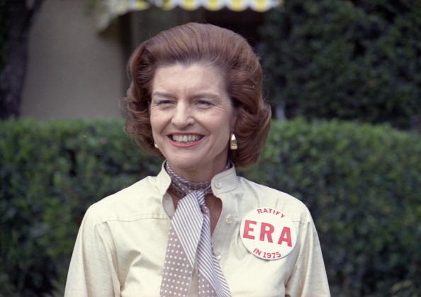 Betty Ford (Elizabeth Ann Bloomer)-Married To Gerald Ford, Was The First Lady From 1974-1977