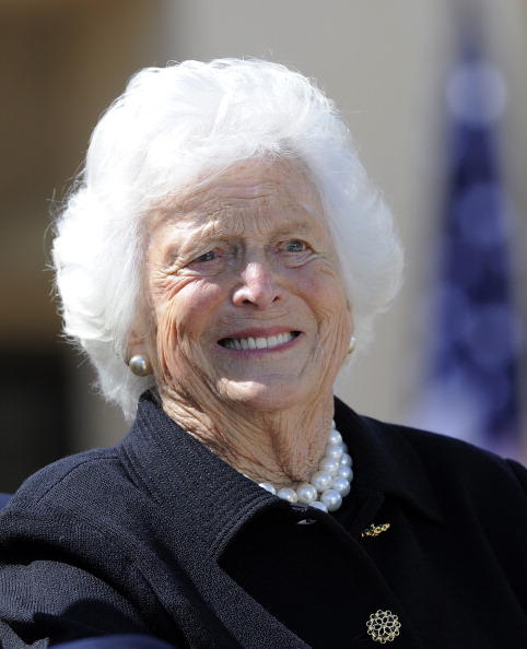 Barbara Bush (born Barbara Pierce)-Married To George Bush Sr., The First Lady From 1989-1993