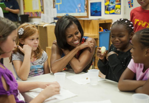 Michelle Obama (born LaVaughn Robinson)-Married To Barack Obama, The First Lady From 2009-present